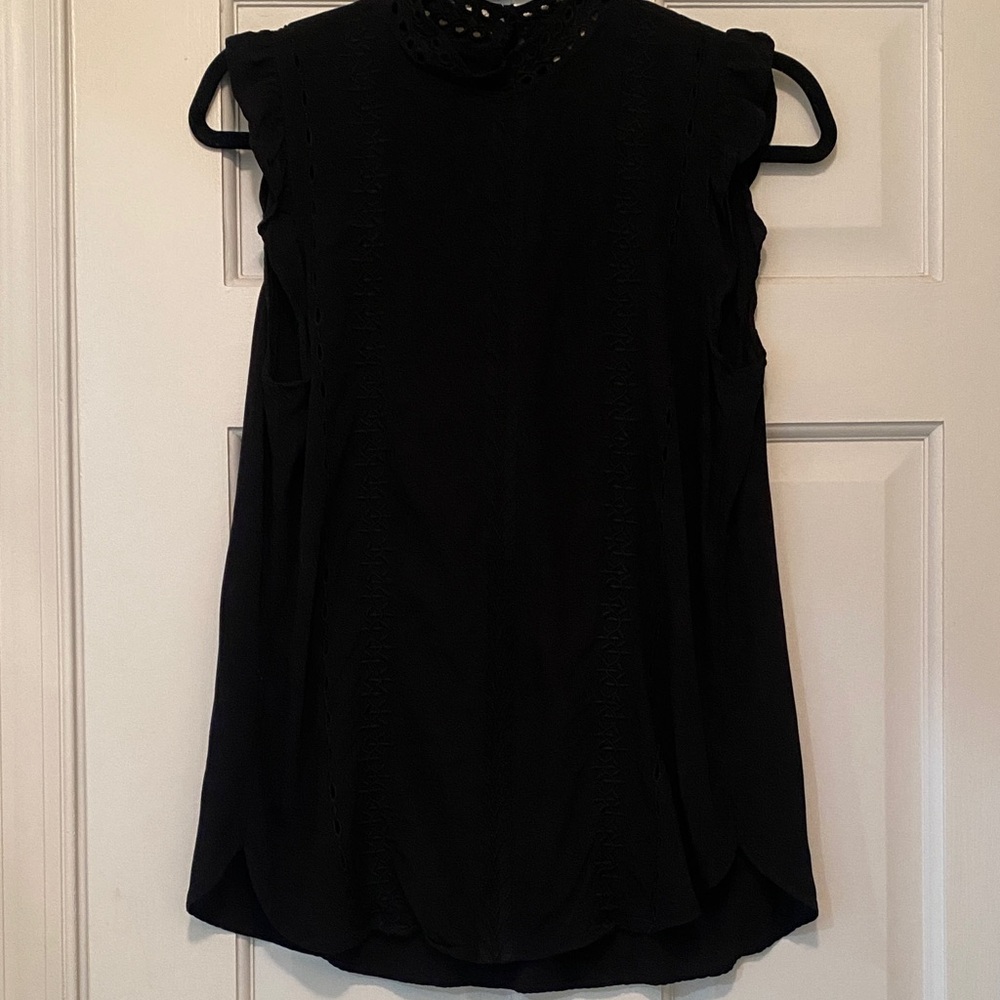 Elegant Black Sleeveless Top